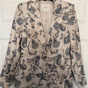 By Anthropologie printed blazer